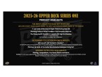 Upper Deck Album na Hokejové Karty 2025-26 Starter Kit + Set Karet a Fólií Full Pack