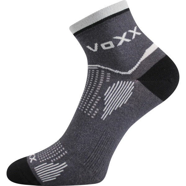 VOXX Ponožky sportovní slabé SIRIUS tmavě šedé (3 páry) 39-42 114986