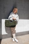 Nákupní taška Reisenthel Loopshopper L Teddy leo olive