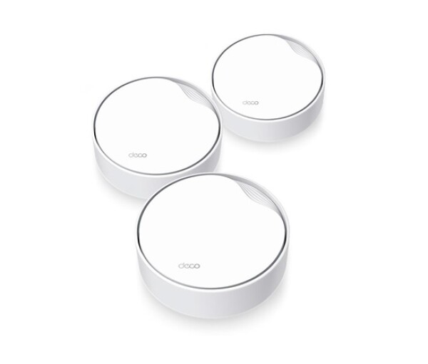 TP-Link Deco X50-PoE (3-pack) WiFi6 Mesh (AX3000,2,4GHz/5GHz,1x2,5GbELAN/WAN,1xGbELAN/WAN,1xPoE) EDF_324105