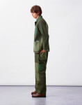 Service Works Patchwork Utility Chef Pants Green L