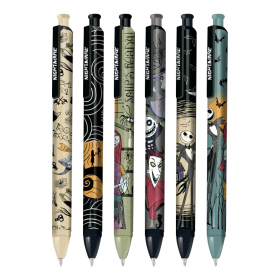 Colorino gelový roller, Tim Burton, 36 ks, modrá náplň, displej - 36ks