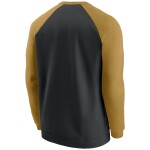 Nike Pánská mikina New Orleans Saints NFL Raglan Throwback Crewneck Velikost: S