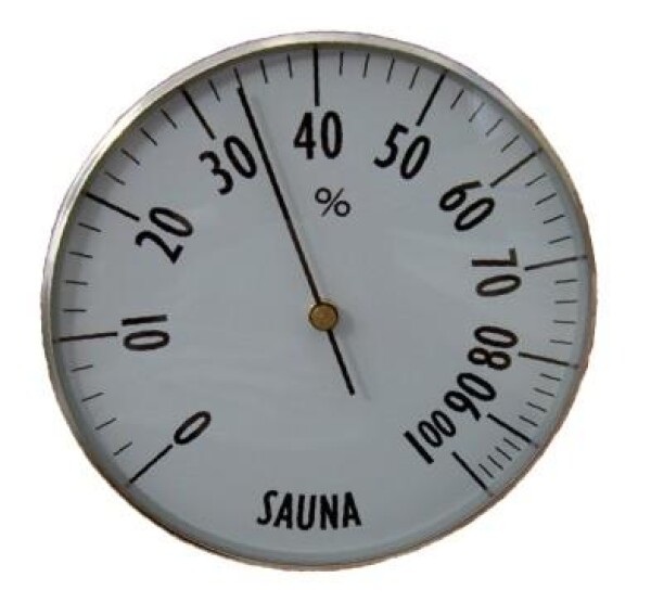 Saunový vlhkoměr Viking, kovový