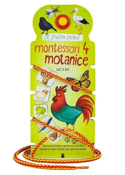 Montessori motanice Ze života zvířat