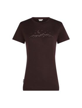 ICEBREAKER Wmns Merino 150 Tech Lite SS Tee Sparkling Sta, Bittersweet velikost: L