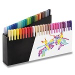 Fixy Faber-Castell Black Edition Brush stojánek 50ks