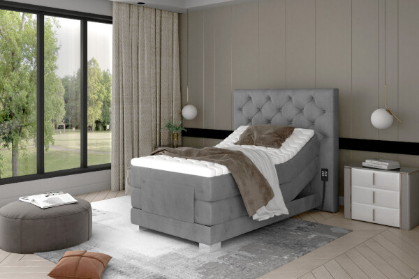 Boxspring Clover 90 Rozměr: 90 x 200 cm, látka: Monolith 84