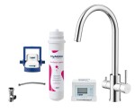 Kielle - Wimeo Dřezová baterie včetně filtrace, chrom 10525SFI120