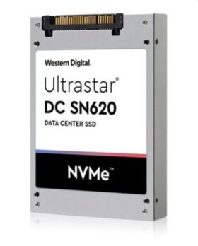 Hitachi WDC Ultrastar SN620 1.6TB / SSD / 2.5 U.2 NVMe / PCI-E4 / RW: 1700|1100 MBps / 250|83 kIOPS / 5y (0TS1841)