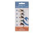 Kinetic Nympfy Wet Flies Dubble Hook 1 5pcs,Kinetic Nympfy Wet Flies Dubble Hook 1 5pcs