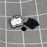 Pinarna.cz Bílá kočka - I say a lot of bad words / Říkám spoustu sprostých slov