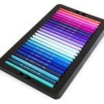 Bruynzeel Bruynzeel, 60325072, sada oboustranných popisovačů, brush/fineliner, 72 ks