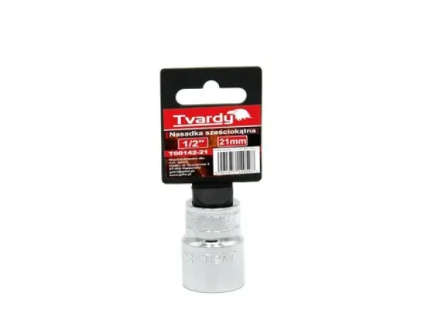 TVARDY Hlavice nástrčná 1/2" 21 mm (T00142-21)