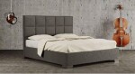 Materasso Čalouněná postel VEGA boxspring ROZMĚR: 2x (100x200) cm - boxspring,šedá