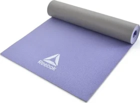 REEBOK Podložka na jógu oboustranná fialová, šedá / Podložka na jógu / Oboustranná (RAYG-11060PLGR)