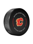 Inglasco / Sherwood Puk Calgary Flames NHL Official Game Puck 2022-2023