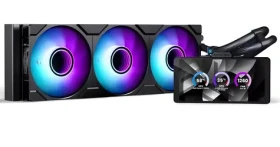 PHANTEKS Glacier One 360M25 LCD černá / AiO vodní chlazení / 360 mm / 6" LCD displej (PH-GO360M25G2LCD_DBK01)