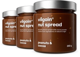 Vilgain Sweet Nuts – 3× Arašídy s kakaem 350 g