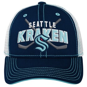 Outerstuff Dětská Kšiltovka Seattle Kraken Lockup Meshback Adjustable