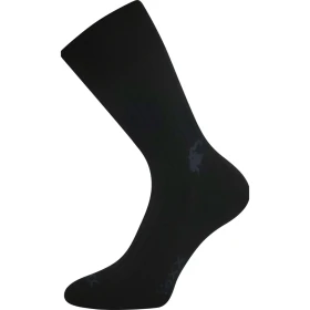 VOXX Ponožky bavlněné CASHMERE LOVE s kašmírem a ionty stříbra ČERNÉ (3 páry) 43-46 120987
