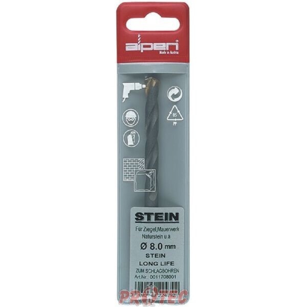 ALPEN HM-vrták do kamene Long Life PMG testováno, délka 150 mm, o 13,0 mm