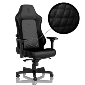 Noblechairs HERO Chair černá / Herní židle / syntetická kůže / natavitelná / pojezdová kolečka / nosnost 150 kg (NBL-HRO-PU-BLA)