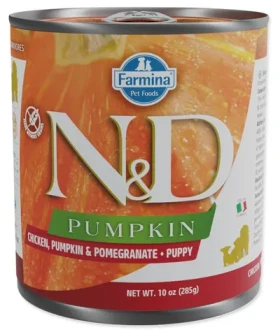 ND Pumpkin Puppy Chicken Pomegranate 285 g / Konzerva pro psy / štěňata / bez obilovin (L4-85029)