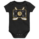 Outerstuff Dětské body Boston Bruins NHL Littlest Player 3Pk Creeper Se Velikost: Batole 0-3 Měsíce