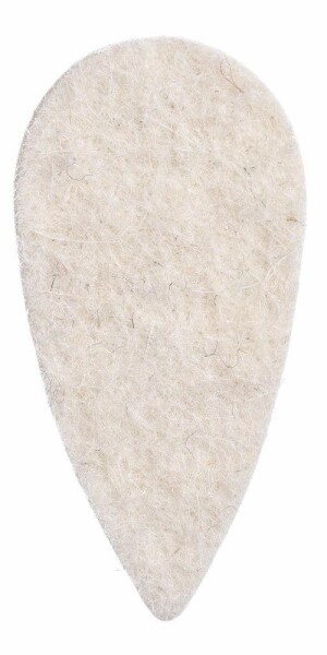 Timber Tones Felt Tones Teardrop Natural Wool Felt