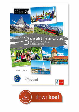 Direkt interaktiv 3 (B1) – metodická příručka elektronická + učitelská licence (neomezená)