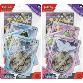 Pokémon TCG: Scarlet &amp; Violet 05 Temporal Forces - Premium Checklane Blister