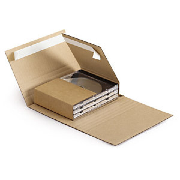 25 x Křížové CD obaly 140 x 125 x 10/41 mm, super