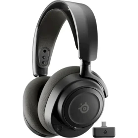 SteelSeries Arctis Nova 7P gen 2 černá / Herní bezdrátová sluchátka / BT + USB-C / mikrofon / Playstation (500416)