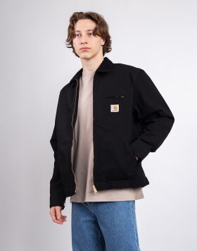 Carhartt WIP Detroit Jacket (Summer) Black/Black rinsed S