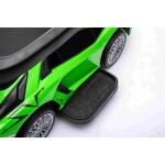 Mamido Dětské odrážedlo auto s vodící tyčí Lamborghini Aventador SV zelené