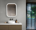 Zrcadlo se senzorem SAT Mood 60x80 cm bílá SATZMOOD6080BI SATZMOOD6080BI