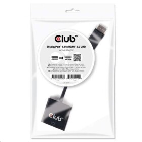 CLUB3D CAC-2070 DisplayPort HDMI černá CAC-2070