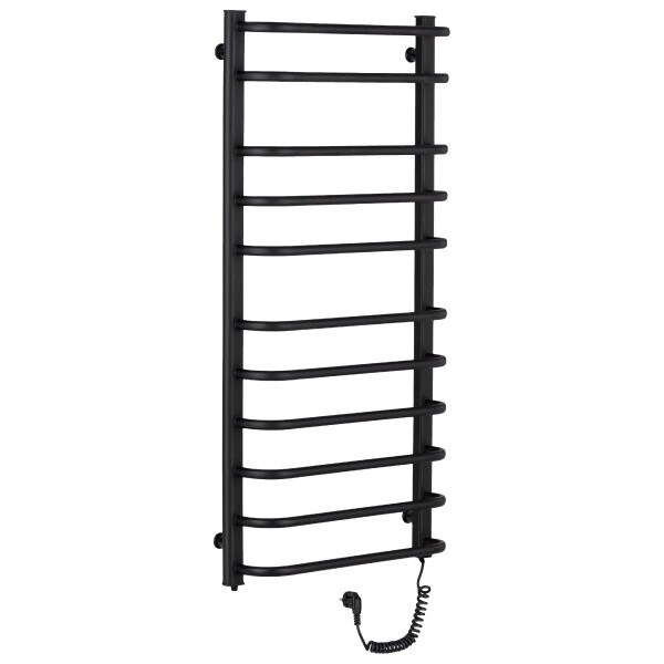 CERANO Elektrický sušák ručníků Alessandro - 228 W - černá matná - 1160x550 mm