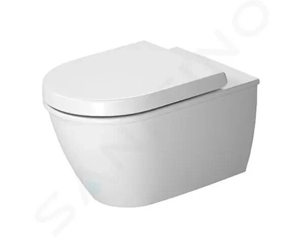 DURAVIT - Darling New Závěsné WC, DuraFix, bílá 2545090000