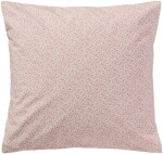Ib Laursen Bavlněný povlak na polštář Light Pink / flowers 60 × 60 cm, růžová barva, textil