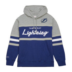 Mitchell & Ness Pánská mikina Tampa Bay Lightning NHL Head Coach Hoodie Velikost: M