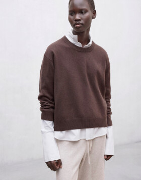 ECOALF Cosmos Sweater Dark Chocolate M