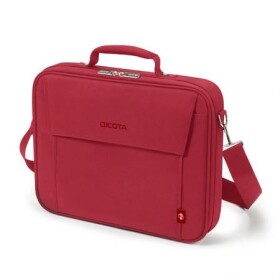 DICOTA Eco multi BASE 14-15.6" červená / brašna na notebook / Polyester+recyklovaný plast (D30920-RPET)