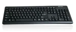 VAKOSS TK-204UK černá / drátová klávesnice / USB / 1.4m / Cyrilice RU (TK-204UK)