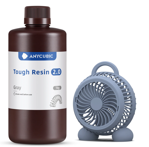 Anycubic Tough resin 2.0 šedý 1 kg