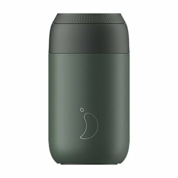 CHILLY'S Series 2 Coffee Mug 340ml Pine Green / Termo hrnek / Nerezová ocel (C340S2PGRN)