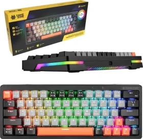 Tracer GAMEZONE Evo1 Hot Swap šedá / Mechanická herní klávesnice / Hot Swap / RGB podsvícení / bezdrátová (TRAKLA47297)