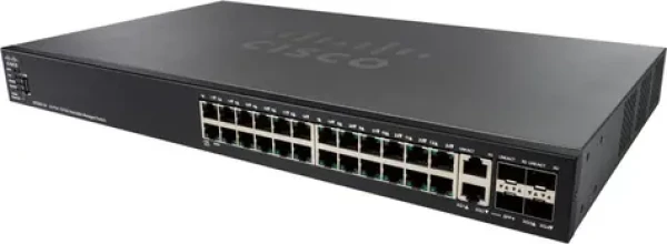 Cisco SF550X-24 / 24x 10/100 RJ-45 / 2x SFP+ / QoS (SF550X-24-K9-EU)