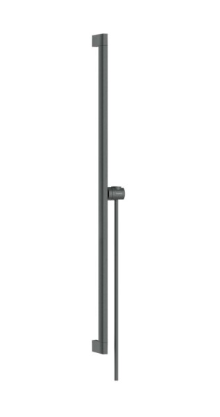 HANSGROHE - Unica Sprchová tyč 95 cm, se sprchovou hadicí, kartáčovaný černý chrom 24403340